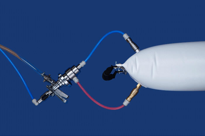 Branchement d'un Flexikeg à l'aide d'un adaptateur tête A