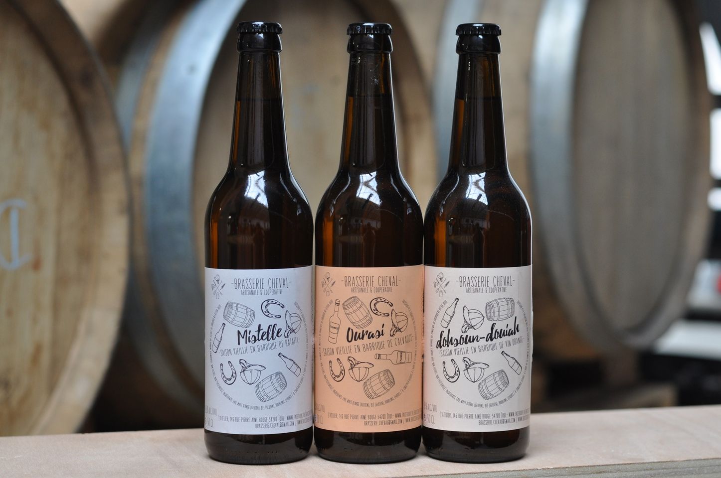 Brasserie Cheval - OURASI Saison Vieillie en Barrique de Calvados
